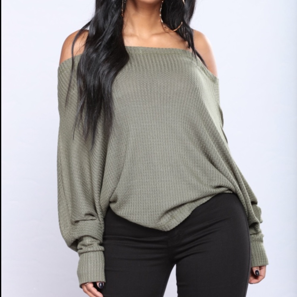 off the shoulder top